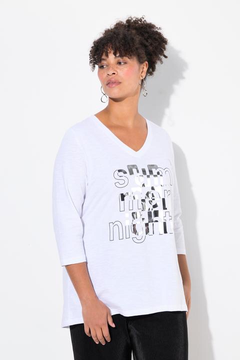 Produktbild Miamoda T-Shirt, A-Linie, Statement, 3/4-Ärmel (44)