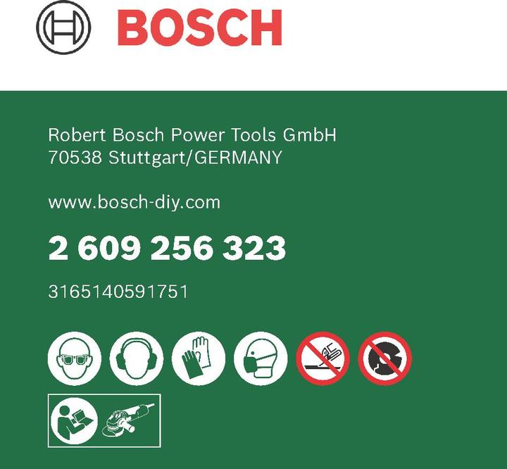 Produktbild Bosch Zubehör Trennscheibe gerade, Inox D= 125 mm Dicke= 1,6 mm