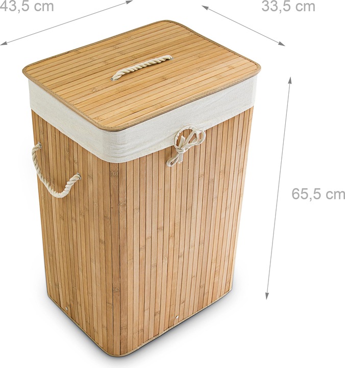 Produktbild Relaxdays Wäschekorb (83 l)