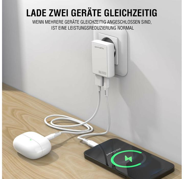 Produktbild 4smarts FlatPlug Duos (20 W, 2 Ports)