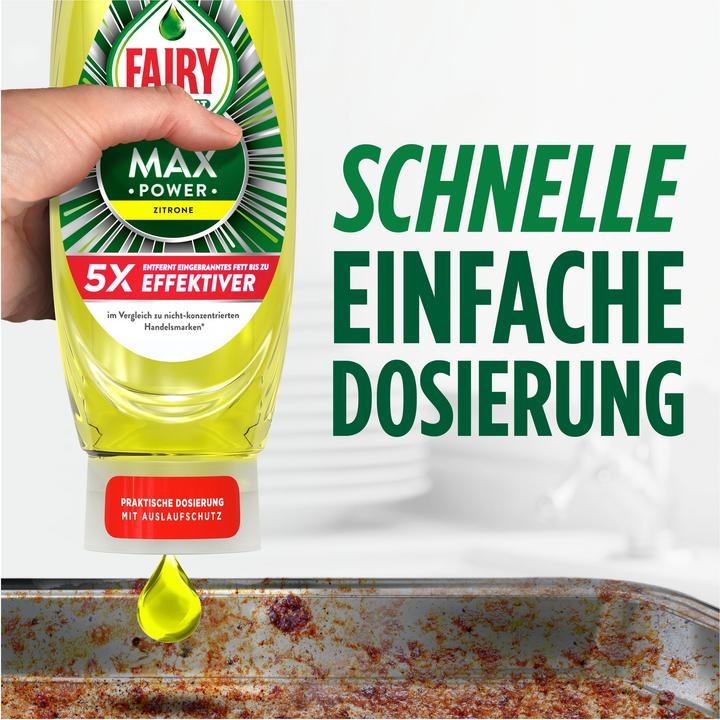 Actual product image Fairy Max Power Lemon (Liquid)