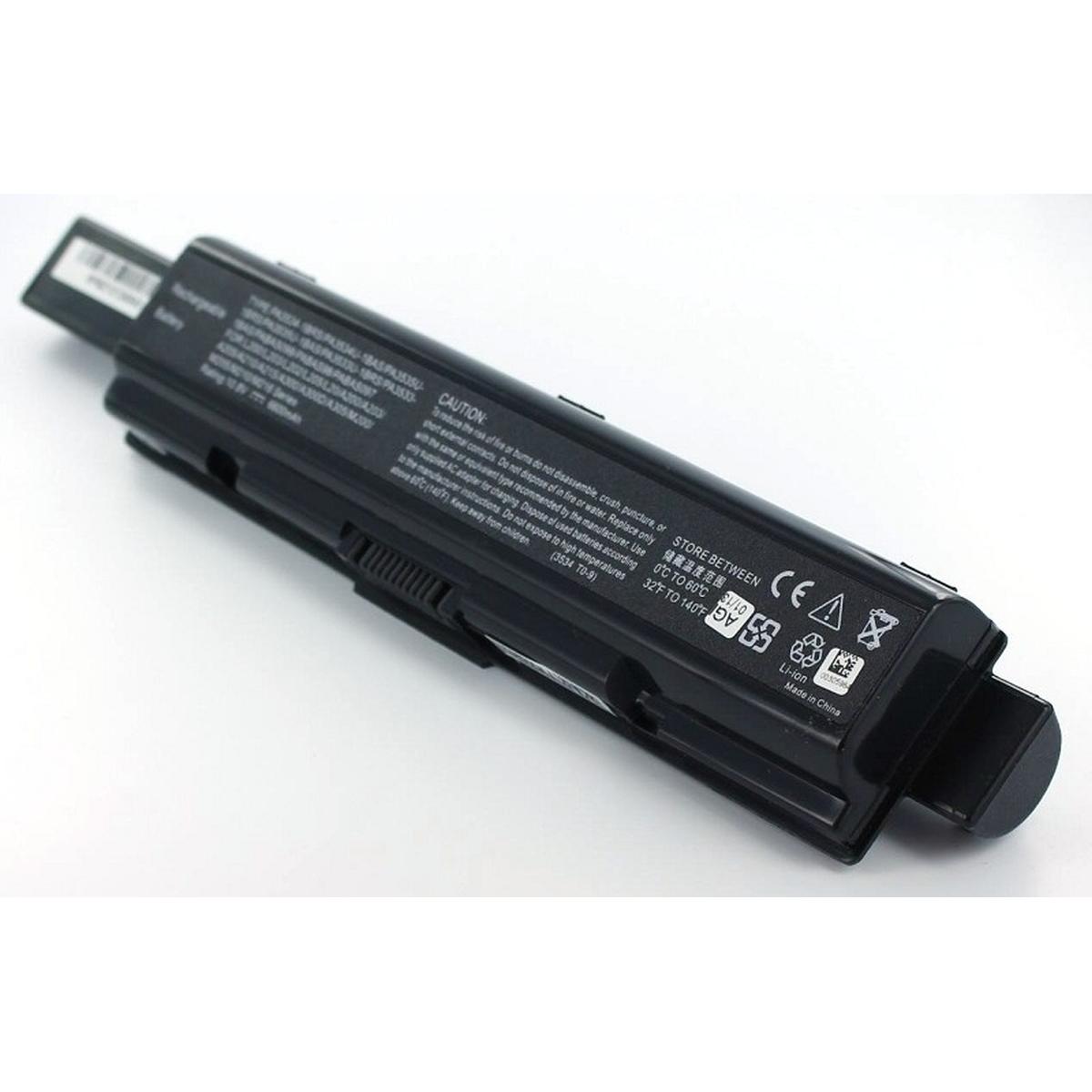 AGI 4343 - Batterie/Akku (6600 mAh), Notebook Akku, Schwarz