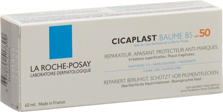 Actual product image La Roche Posay Cicaplast Baume B5 (40 ml, 24h cream, SPF 50)