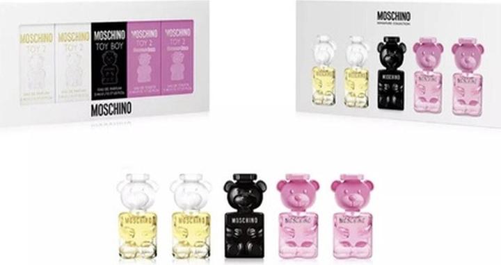 Immagine prodotto Moschino Toy Miniature Collection Unisex 5 Piece Splash Gift Set - New in Box (Set di profumi)