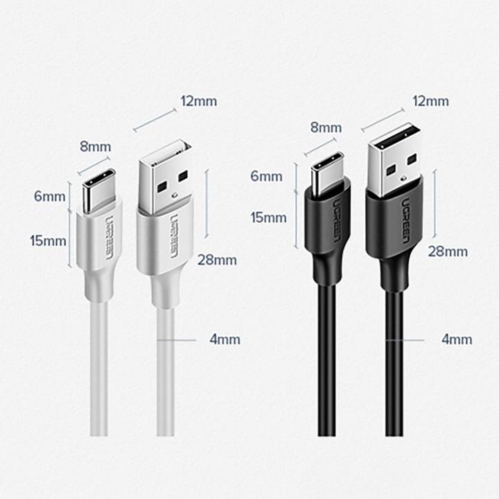 Produktbild Ugreen USB A – USB C (0.25 m, USB 2.0)