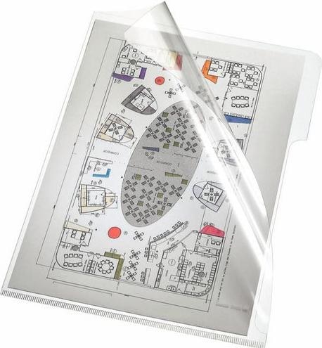 Image du produit Bene Pochette transparente DIN A5 PP (polypropylène) 160 mm x 10 mm Transparent (A5, 50 x)