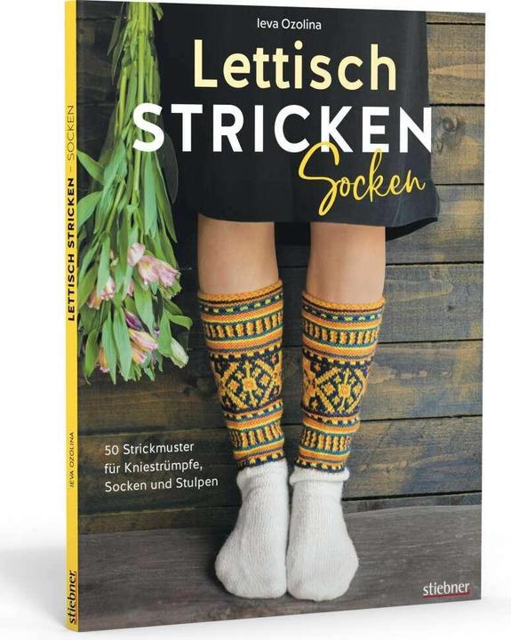 Image du produit Lettisch stricken: Socken. 50 Strickmuster für Kniestrümpfe, Socken und Stulpen. Einfache (Allemand, Ieva Ozolina, 2020)