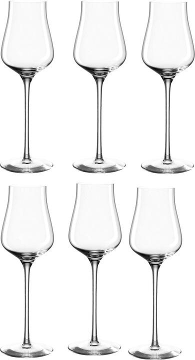 Image du produit Leonardo Verre à grappa Brunelli 210 ml, 6 pièces, Transparent (21 cl, 6 Verres, Verres à vin rouge)
