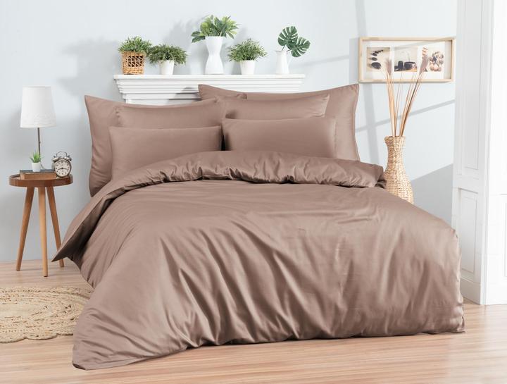 Actual product image KAS Uni satin (Pillowcase, 65 x 100 cm)