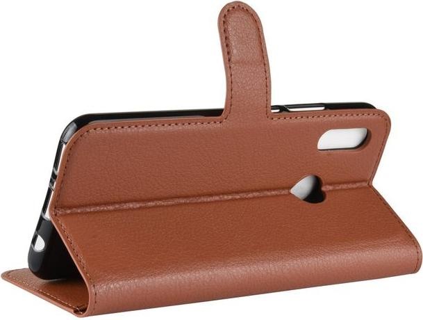 Actual product image MU Classic Litchi Leather Bookcover Series (Huawei P Smart+)