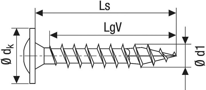 Immagine prodotto Spax Testa A Piastra T-Star Plus T30 Completamente Filettata Wirox (200 Viti per pezzo)