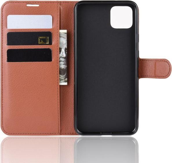Actual product image MU Classic Litchi Leather Bookcover Series (Google Pixel 4 XL)