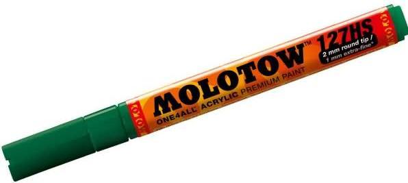 Actual product image Molotow Permanent marker One4All 127 HS refillable 2mm mister green (Mr Green, 2 mm, 1 x)