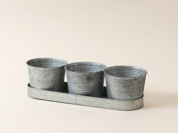 Produktbild I Am Creative Blechtöpfe (41.50 x 14 cm)