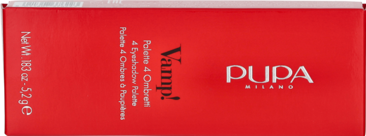 Produktbild Pupa Milano Pupa Vamp! Palette 4 Ombres (Intense Smoky)