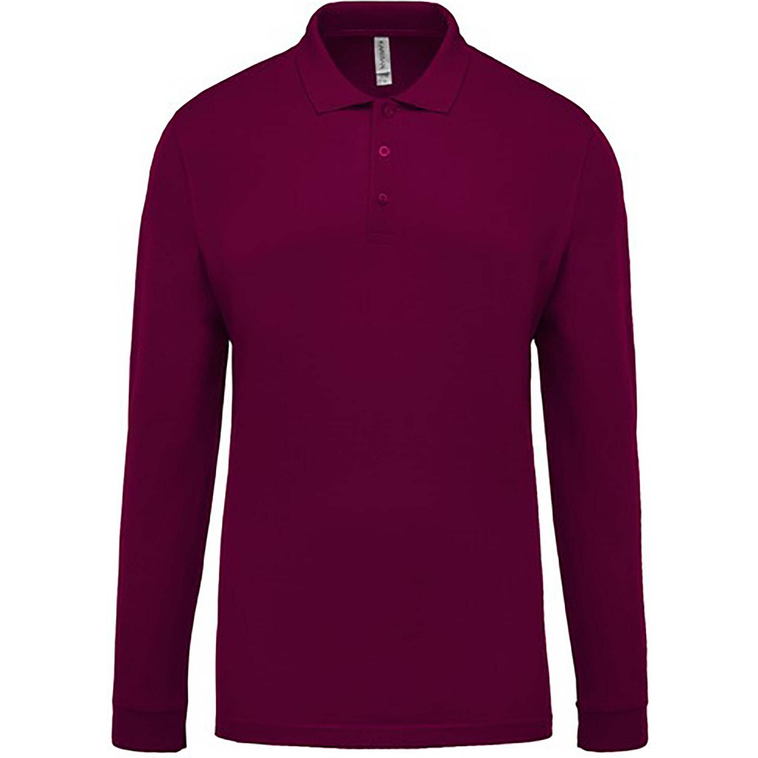 Thumbnail - Kariban, Herren, Shirt, Piqué, Blau, (3XL)
