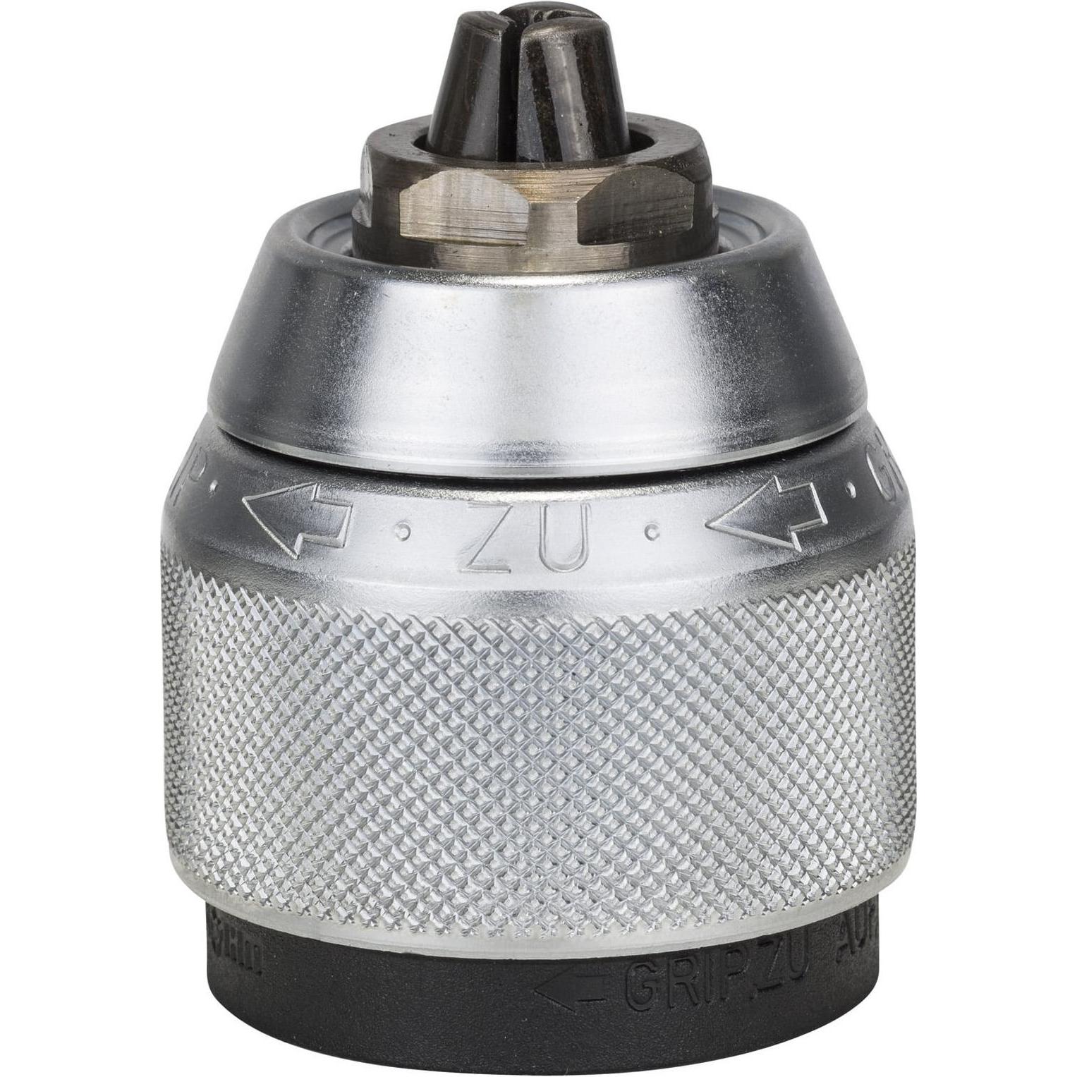 Bosch Professional Zubehör, Accessori per macchine, Mandrino ad azione rapida cromato, da 1,5 a 13 mm, da 1/2 pollice a 20