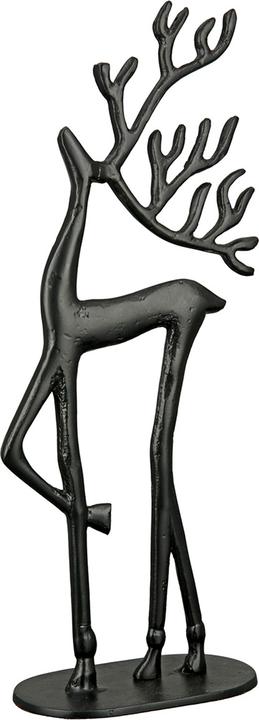 Produktbild Gilde Rentier Schwarz Matt H: 38 cm