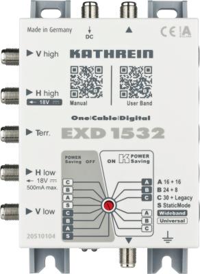 Productafbeelding Kathrein EXD 1532 5inputs 32outputs Satelliet blokverdeling (Diverse)