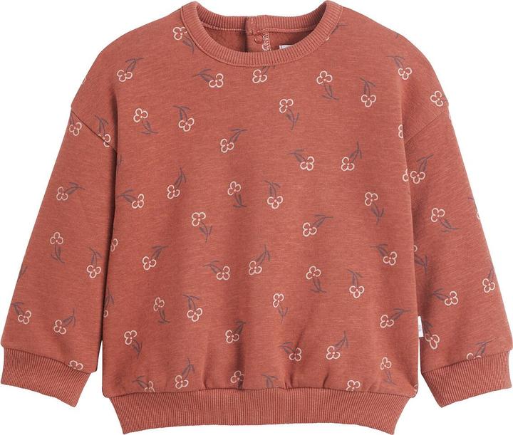 Immagine prodotto La Redoute Collections Felpa con collo rotondo e bottoni a pressione (54)
