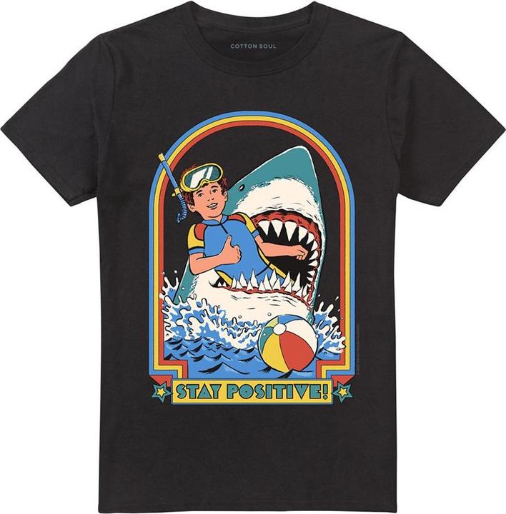 Produktbild Steven Rhodes Stay Positive TShirt (4XL)