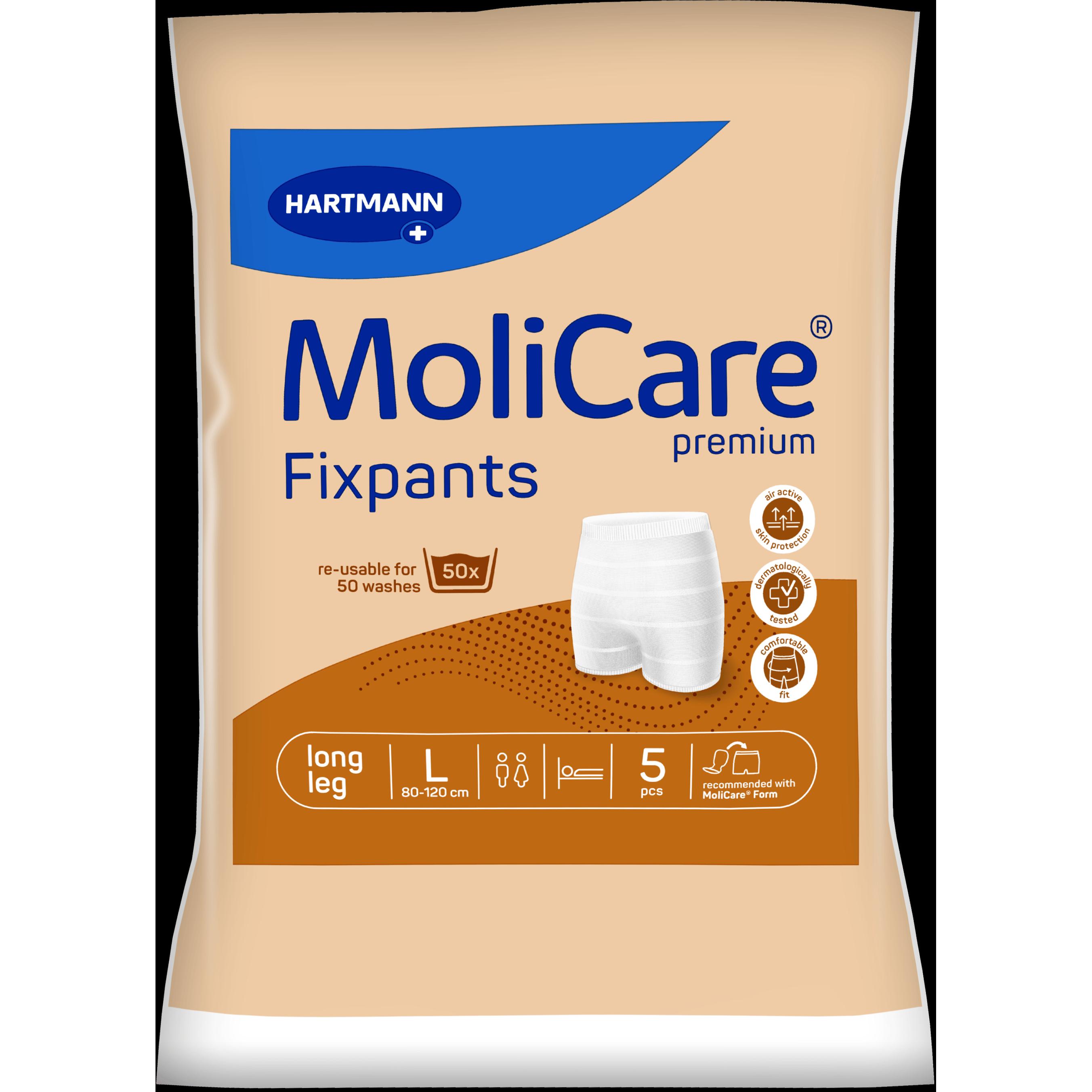 MoliCare, Inkontinenzhygiene, Premium Fixpants longleg (5 x, Large)
