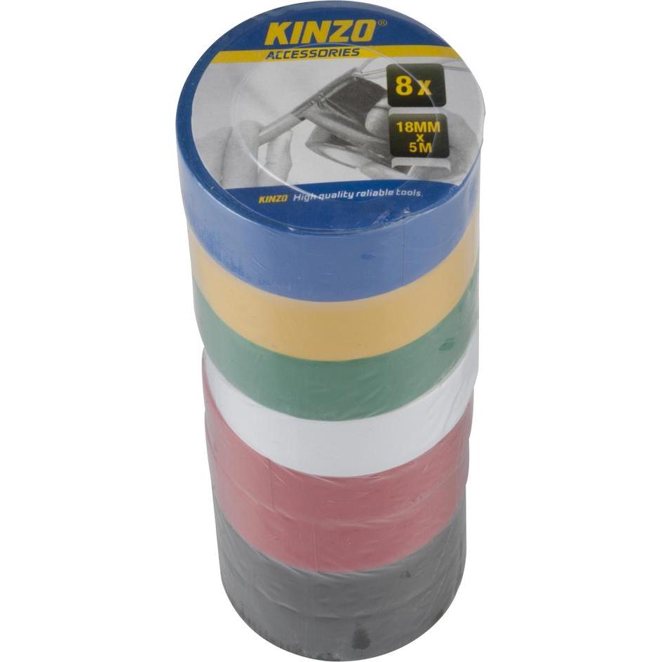 Thumbnail - Kinzo, Klebeband, Isolierband-Set 8 Stk. (18 mm)
