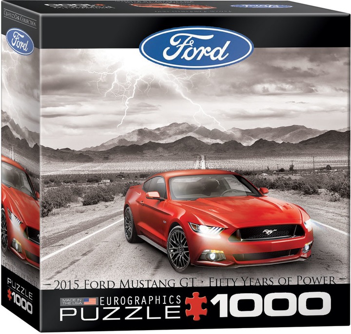 Actual product image Eurographics Ford Mustang GT (1000 pieces)