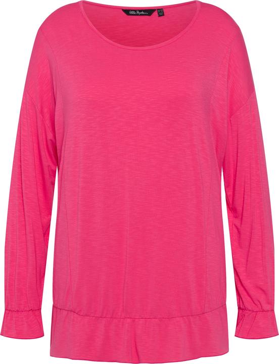 Immagine prodotto Ulla Popken Maglia dal taglio oversize con volant, scollo a girocollo e maniche lunghe (46, 48)