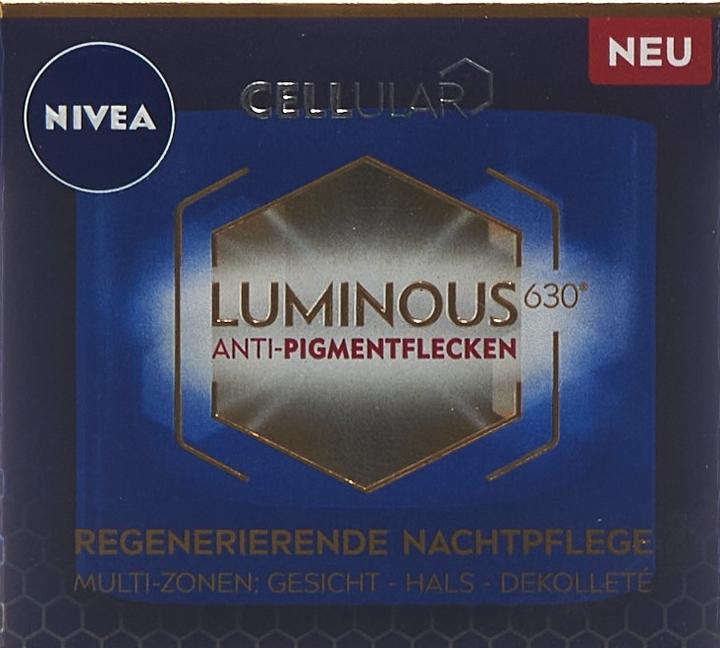 Image du produit NIVEA Crème de nuit Cellulaire Luminous630 anti-taches de pigmentation (50 ml, Crème 24h)