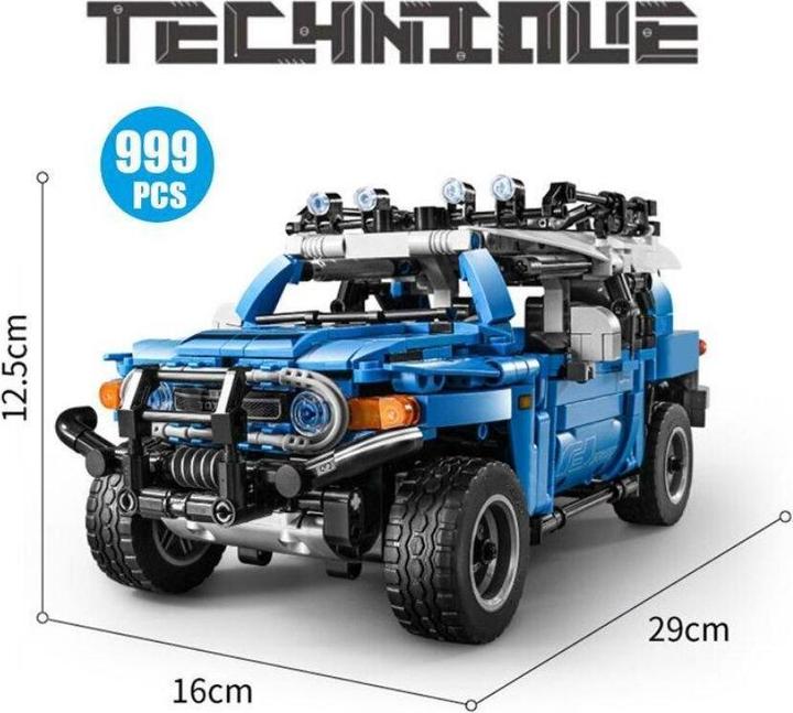 Image du produit Sembo 8500 - véhicule tout-terrain bleu avec fonction Pull Back