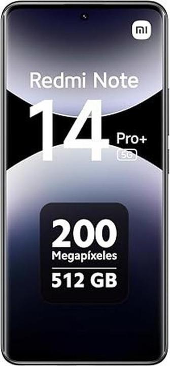 Produktbild Xiaomi Redmi Note 14 Pro+ (512 GB, Midnight Black, 6.67", Dual SIM, 5G)