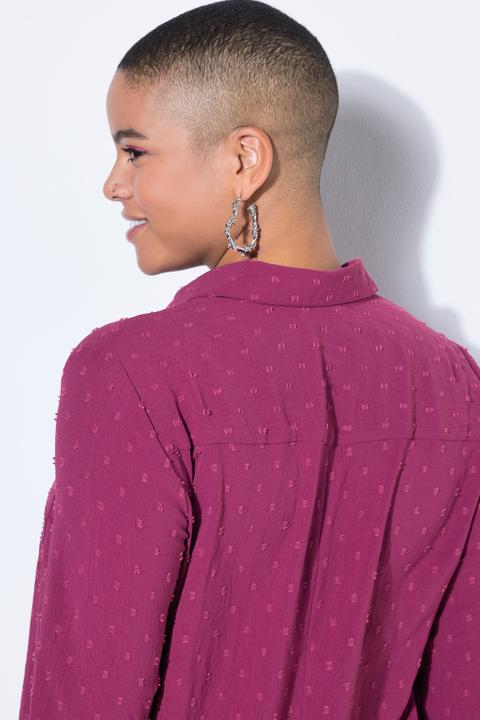 Produktbild Studio Untold Hemdbluse, Straight Shape, Dot-Struktur, Langarm (54, 56)