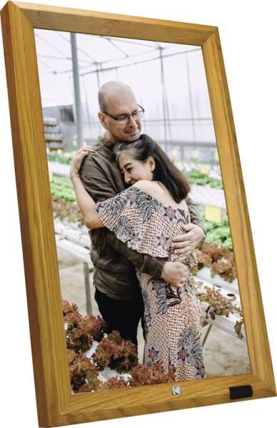 Actual product image Kodak WF173V WiFi, root wood