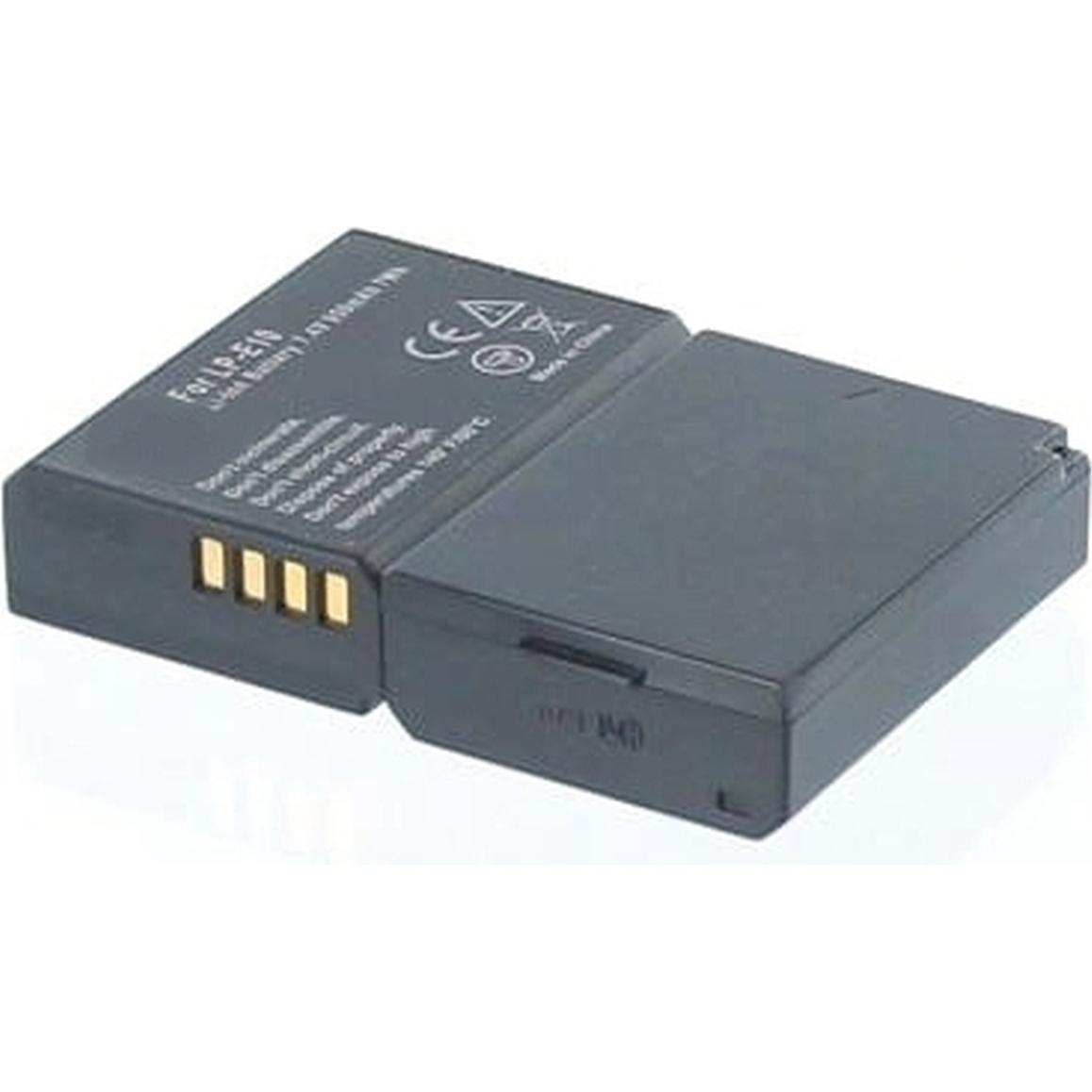 AGI Akku kompatibel mit Canon EOS 1200D - Akku - 950 mAh (Akku), Kamera Stromversorgung, Schwarz