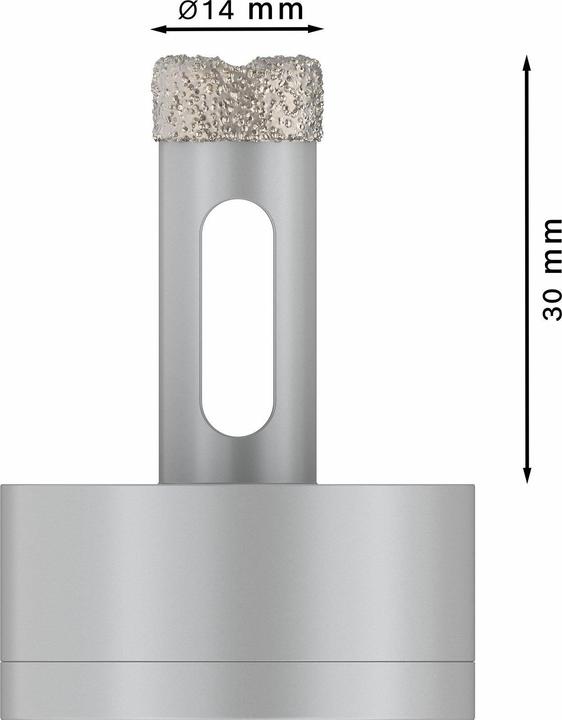Produktbild Bosch Professional Zubehör PRO Core Cutter dry X-Lock, 14 x 30 mm (14 Millimeter)