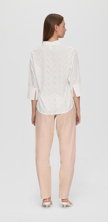 Produktbild s.Oliver Bluse Oversize-Bluse aus Broderie Anglaise (44)