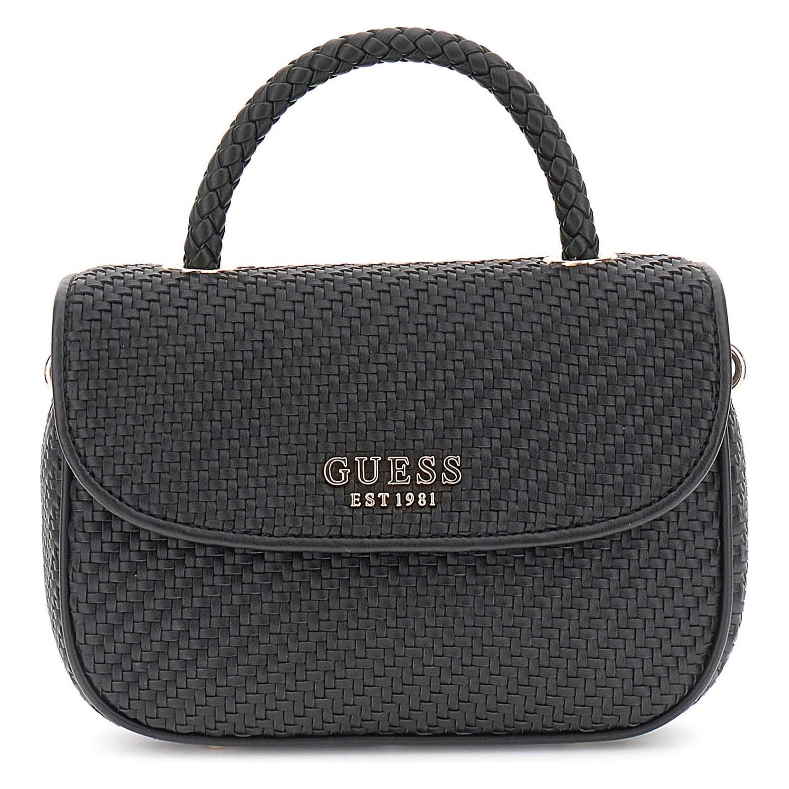 Guess, Damen, Handtasche, Mirema, Schwarz