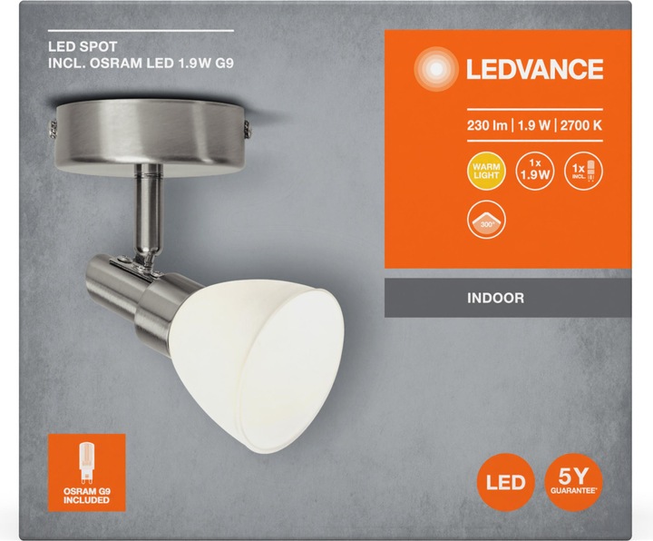 Produktbild Ledvance Led Spot (200 lm, G9)
