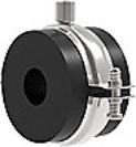 Actual product image FPS Isoglobal rørb.RF 19X48 M8/M10 - Incl. galv. bøjle og isolering. Til køl
