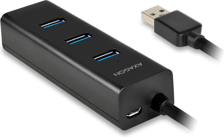 Produktbild Axagon HUE-S2BL (USB-C, 4 Ports)