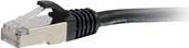 Actual product image C2G Cbl/10m CAT6A Shielded Patch Cable Black (S/FTP, CAT6a, 10 m)