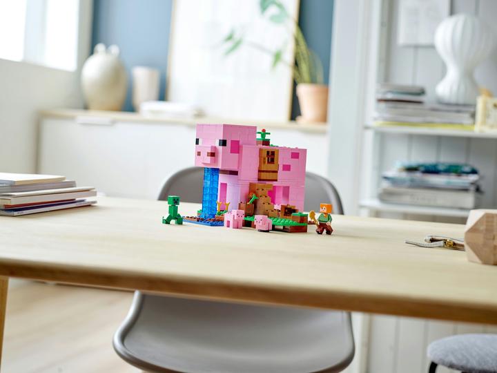 Produktbild LEGO Das Schweinehaus (21170, LEGO Minecraft)
