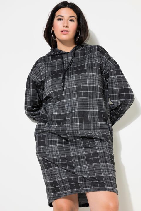 Actual product image Studio Untold Plaid Hooded Dress (54)