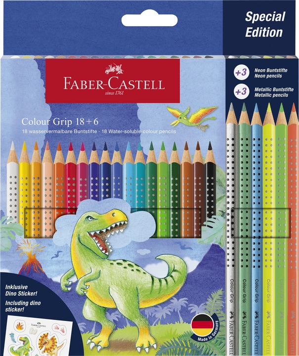 Immagine prodotto Faber-Castell Grip a colori (Multicolore, 24 x)
