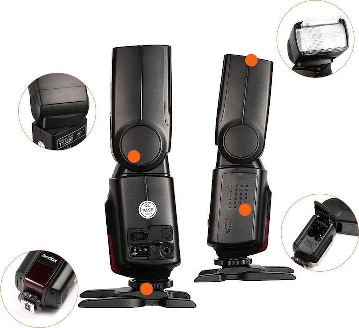 Produktbild Godox Speedlite TT560 II (Aufsteckblitz, Nikon, Canon)