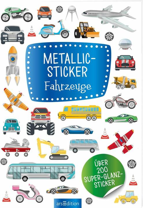 Actual product image ARS Metallic stickers, vehicles