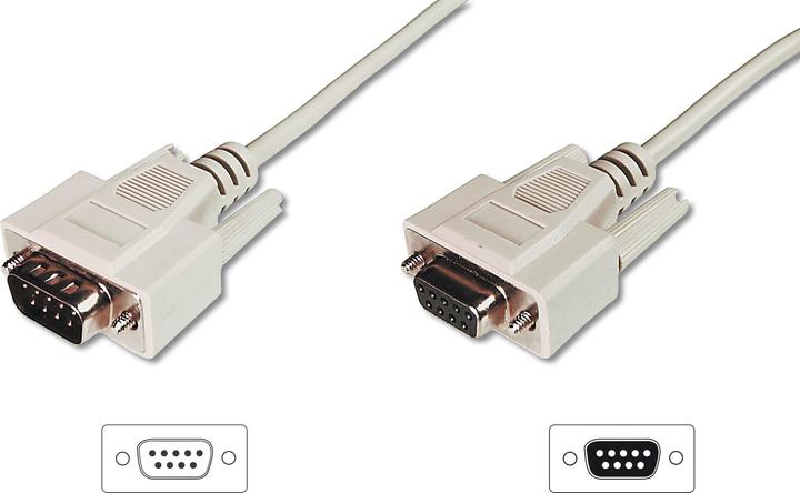 Produktbild Digitus DB-9 — DB-9 (10 m, VGA)