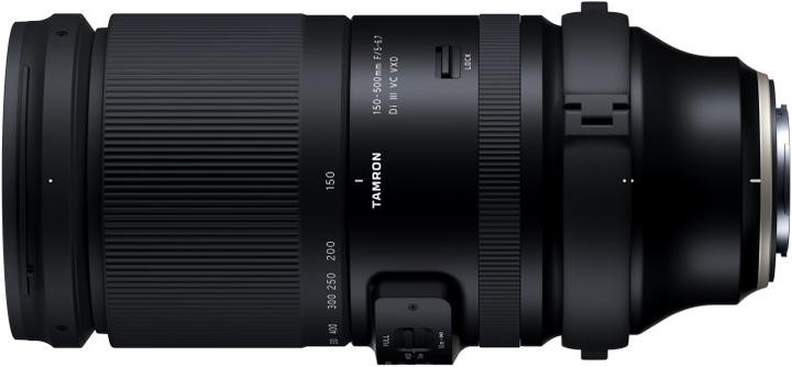 Actual product image Tamron AF 150-500mm F/5.6-7 Di III VC VXD Fuji X (Fujifilm X, full size)