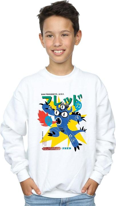 Produktbild Disney Big Hero 6 Fred Ultimate Kaiju Sweatshirt Jungen (152, 158)